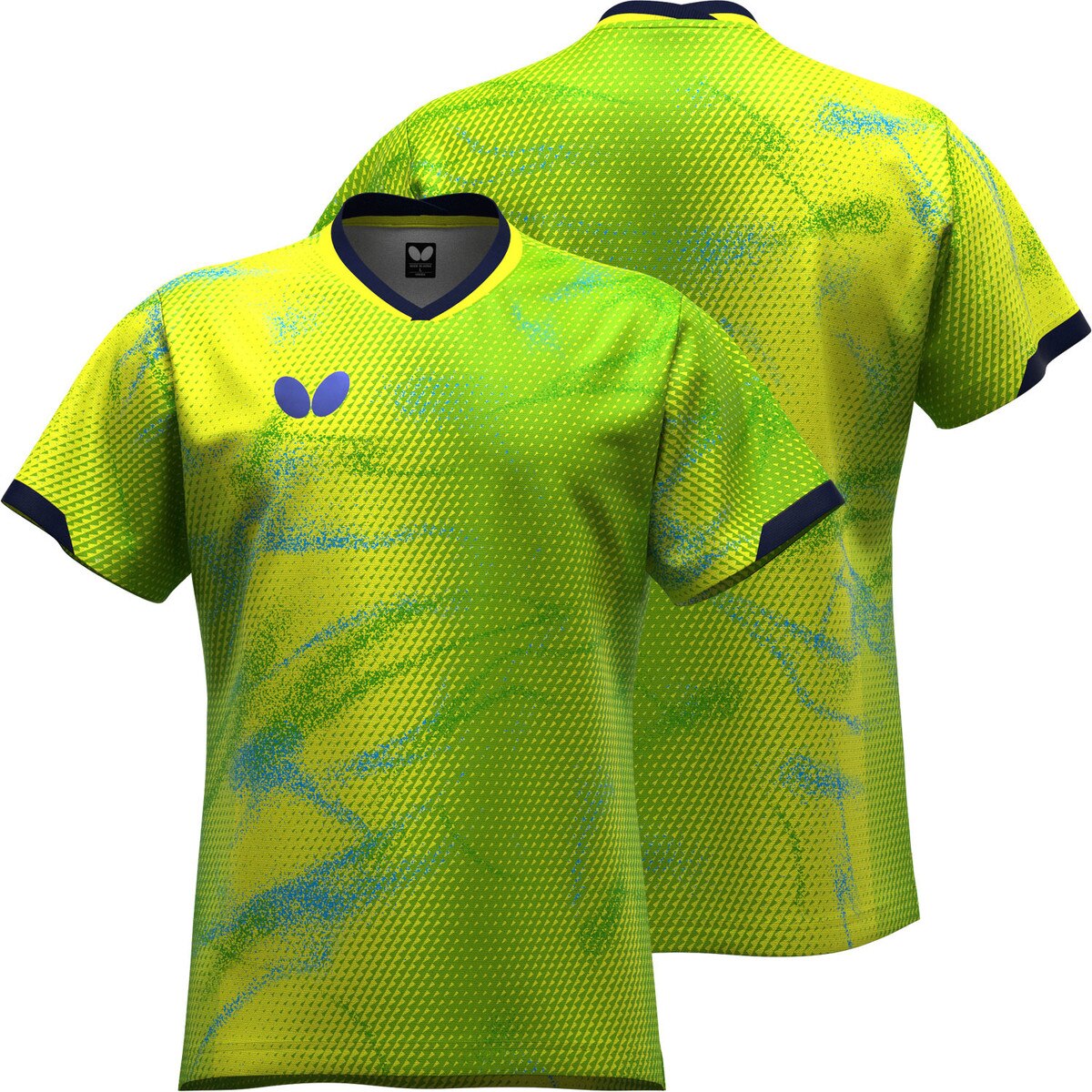 Butterfly Elistar 12 Shirt - Green - Front/Back